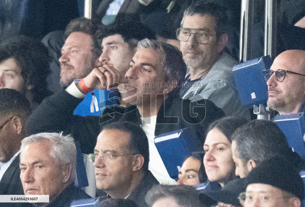 Celebs At PSG vs Aston Villa - Paris