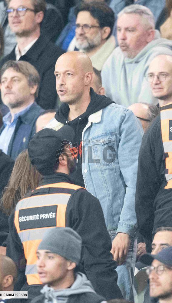 Celebs At PSG vs Aston Villa - Paris