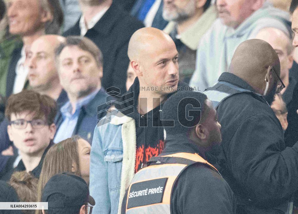 Celebs At PSG vs Aston Villa - Paris