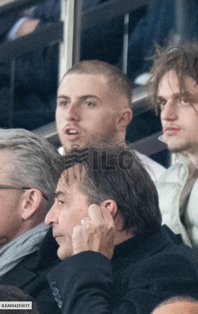 Celebs At PSG vs Aston Villa - Paris