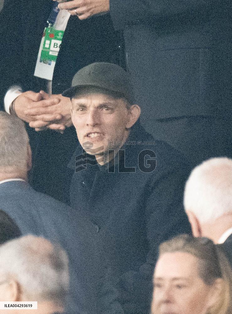 Celebs At PSG vs Aston Villa - Paris