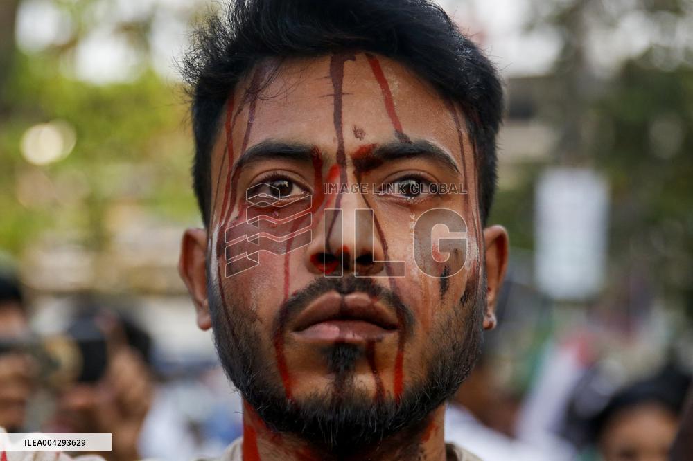 Protest In Support Of Palestine - Dhaka