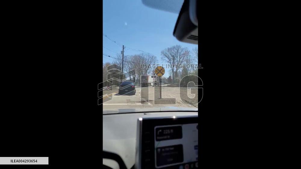 US: MBTA Train Collides With Tractor-Trailer in Canton, MA