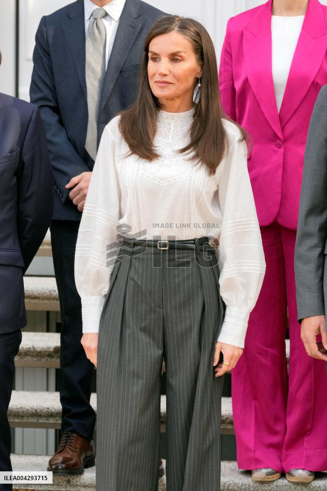 Queen Letizia Audiences - Madrid