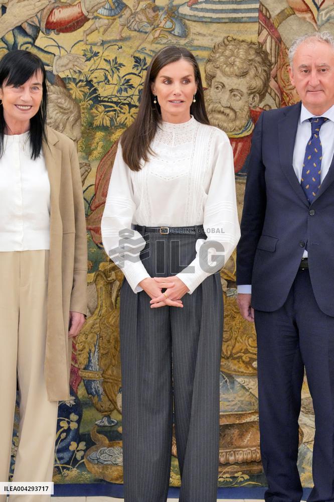 Queen Letizia Audiences - Madrid