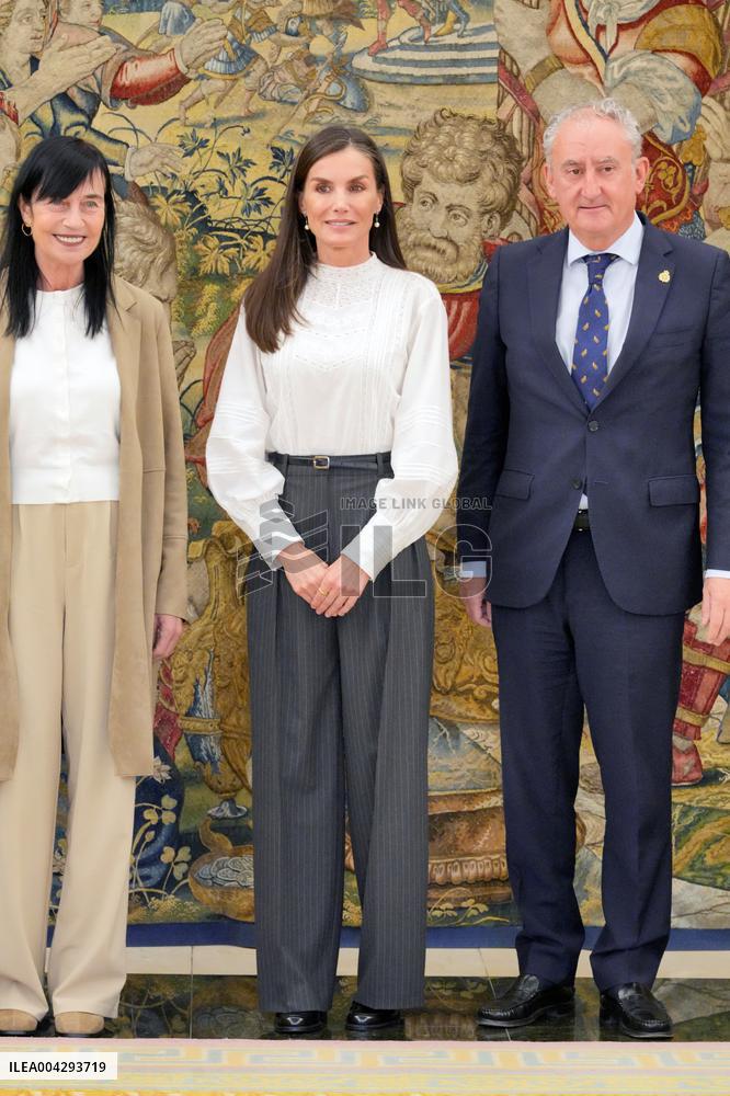 Queen Letizia Audiences - Madrid