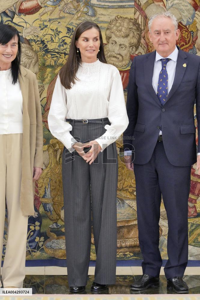 Queen Letizia Audiences - Madrid