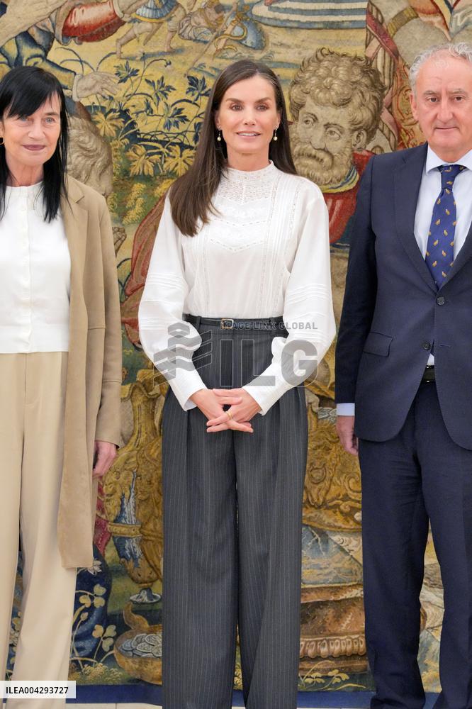 Queen Letizia Audiences - Madrid