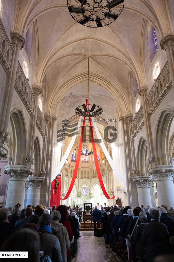 NO TABLOIDS - Official visit to Brittany by Prince Albert II of Monaco with his family - Percy