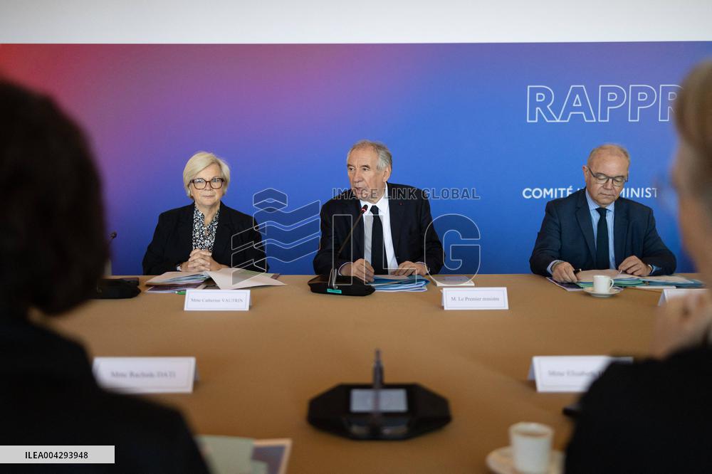 Interministerial Committee for Innovation - Paris