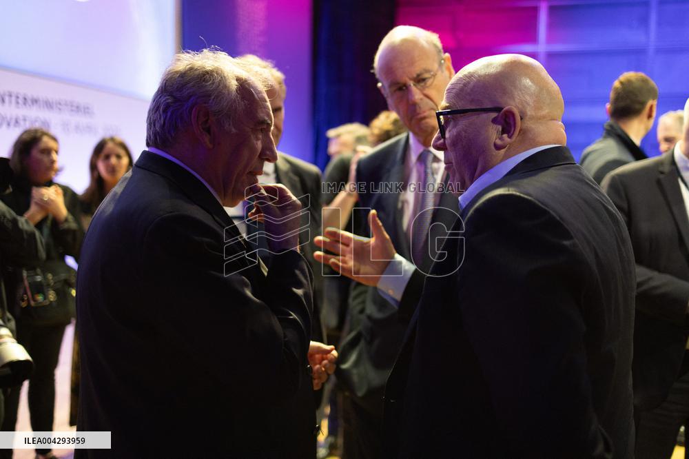 Interministerial Committee for Innovation - Paris