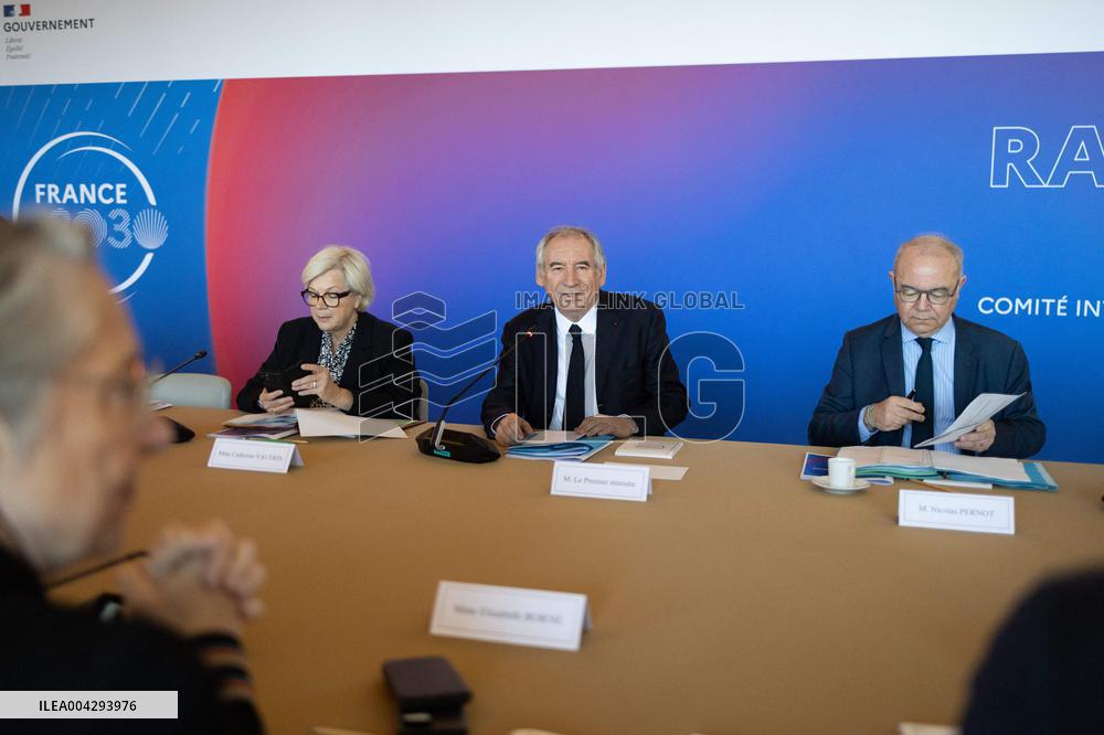 Interministerial Committee for Innovation - Paris