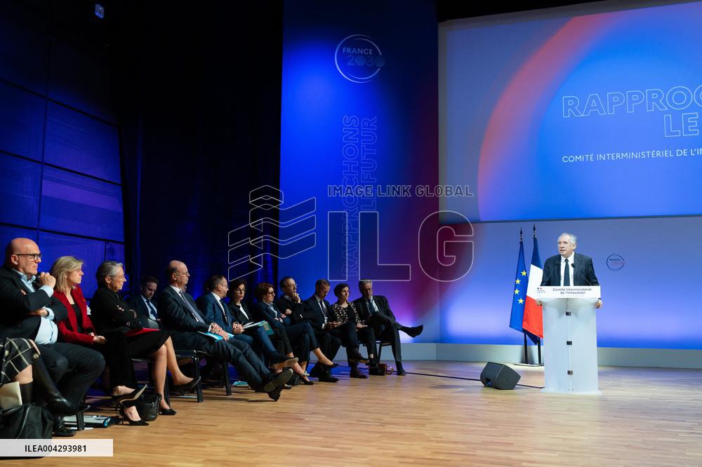 Interministerial Committee for Innovation - Paris