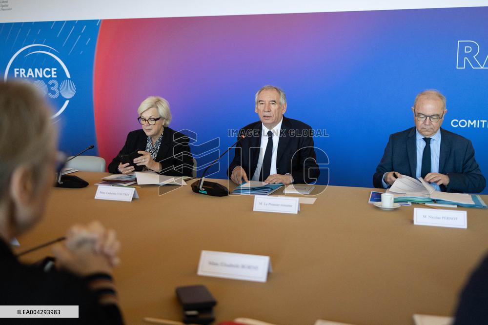 Interministerial Committee for Innovation - Paris