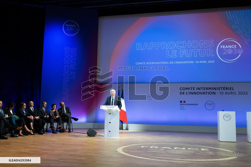 Interministerial Committee for Innovation - Paris