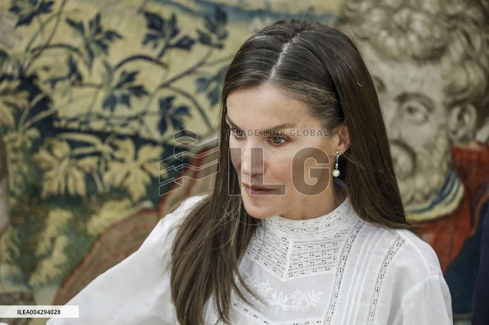 Queen Letizia Audiences - Madrid