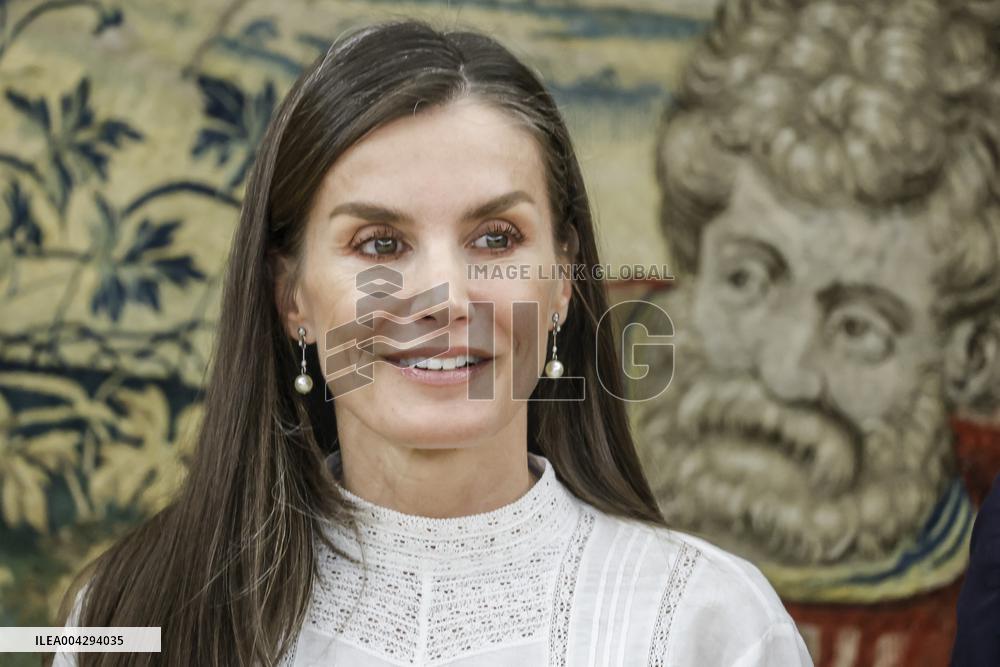Queen Letizia Audiences - Madrid