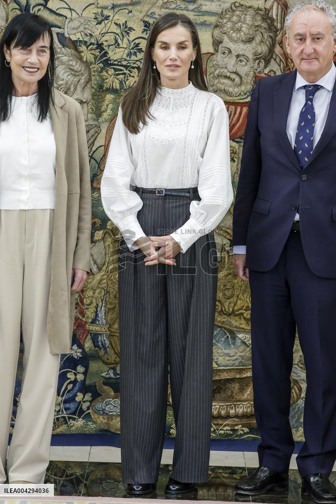 Queen Letizia Audiences - Madrid