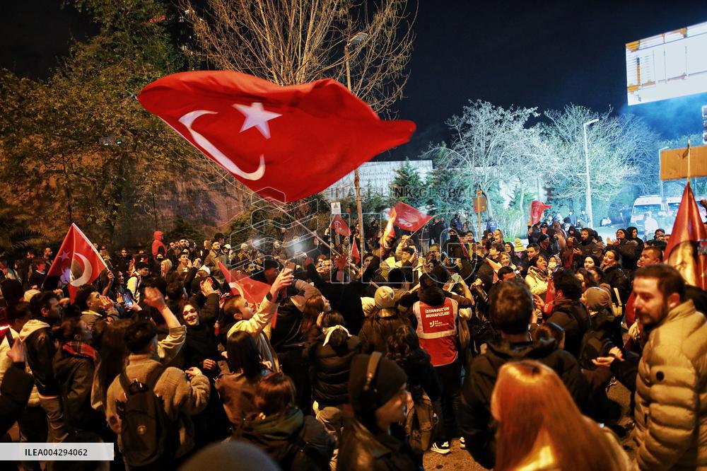 Protest Rallies Continue After Istanbul Mayors Arrest - Istanbul