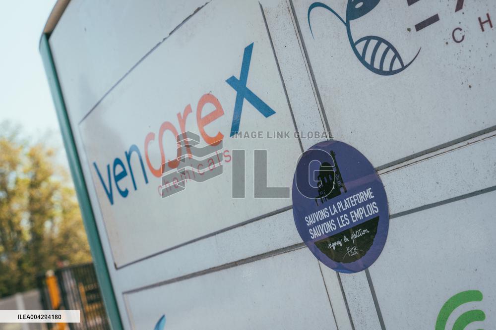 Press Conference On Takeover Of Vencorex - Pont-de-Claix