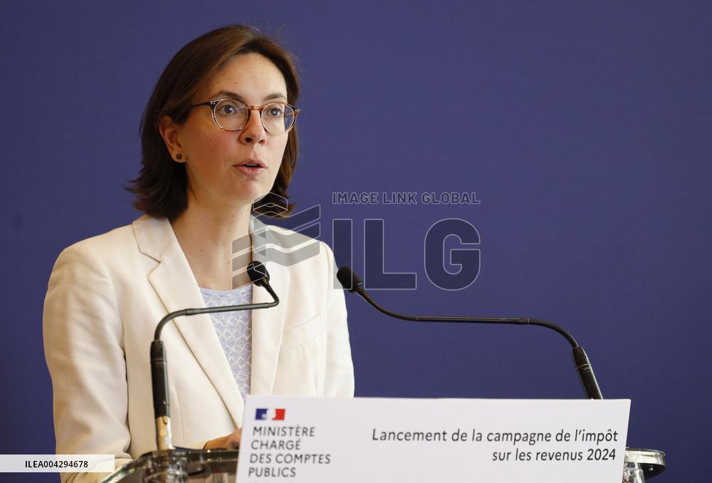 Launching the 2024 Tax Season - Ministry of the Budget in Bercy