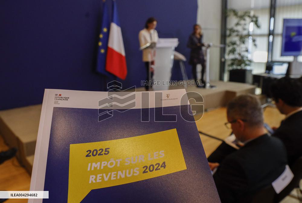 Launching the 2024 Tax Season - Ministry of the Budget in Bercy
