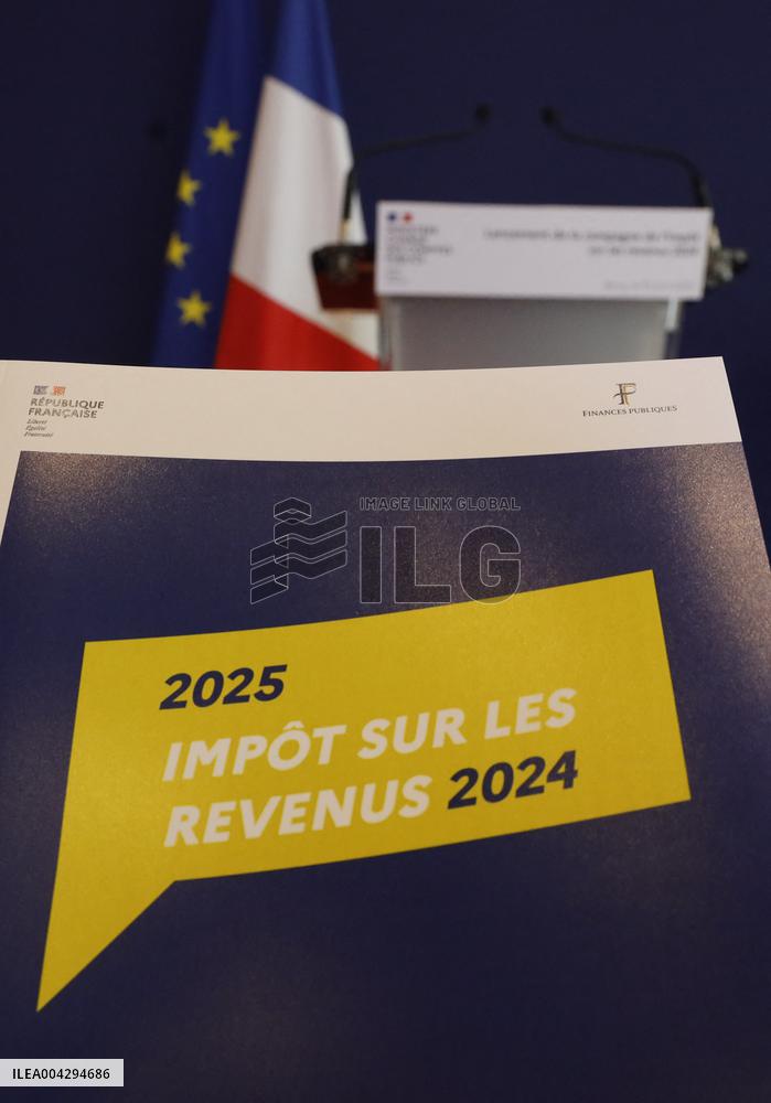Launching the 2024 Tax Season - Ministry of the Budget in Bercy