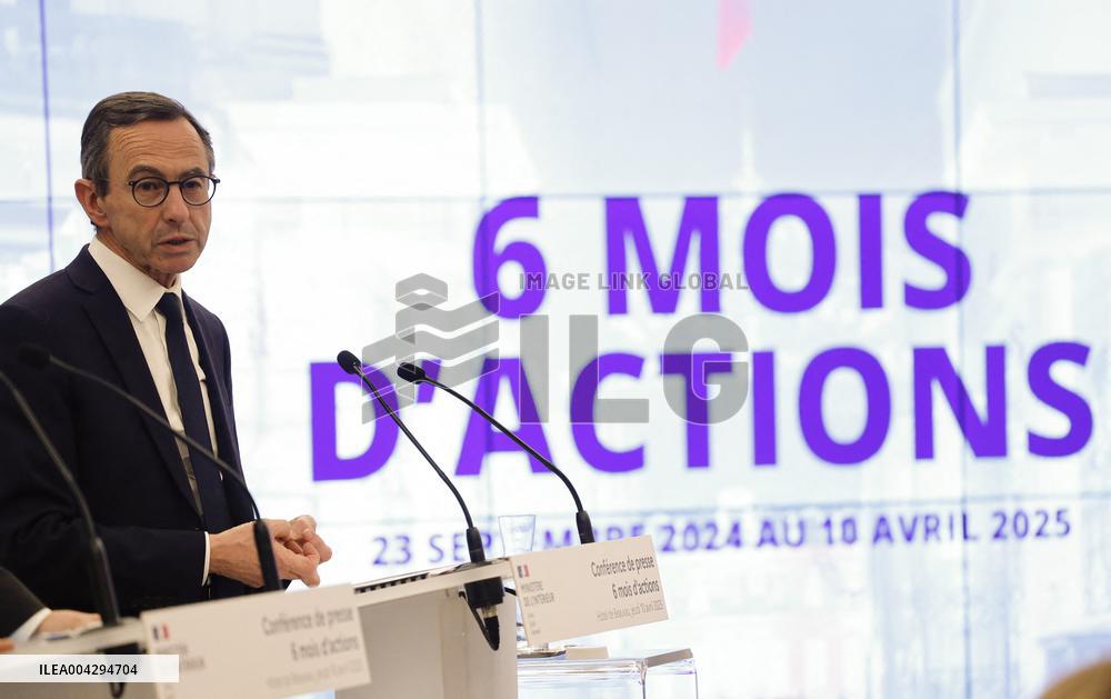 Bruno Randailleau 6-Month Government Update - Paris