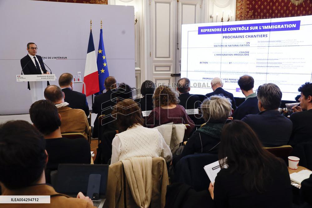 Bruno Randailleau 6-Month Government Update - Paris