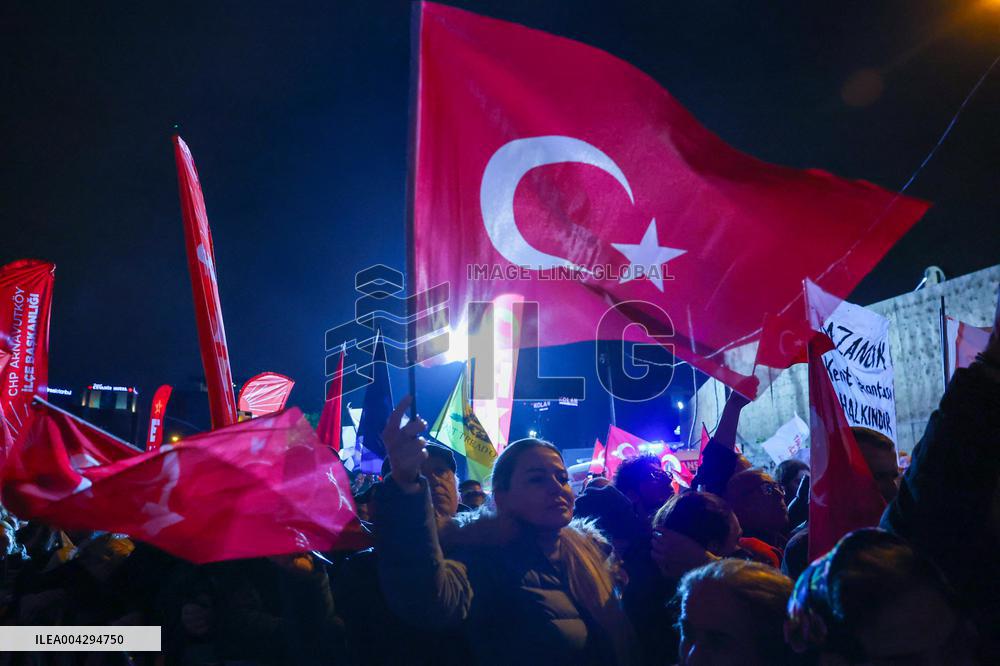 Protest Rallies Continue After Istanbul Mayors Arrest - Istanbul