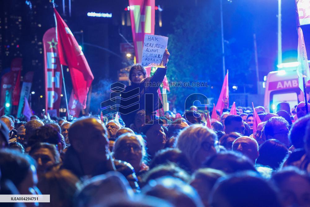 Protest Rallies Continue After Istanbul Mayors Arrest - Istanbul