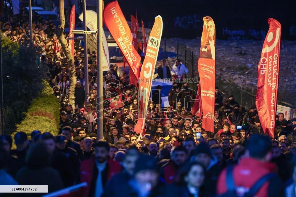 Protest Rallies Continue After Istanbul Mayors Arrest - Istanbul