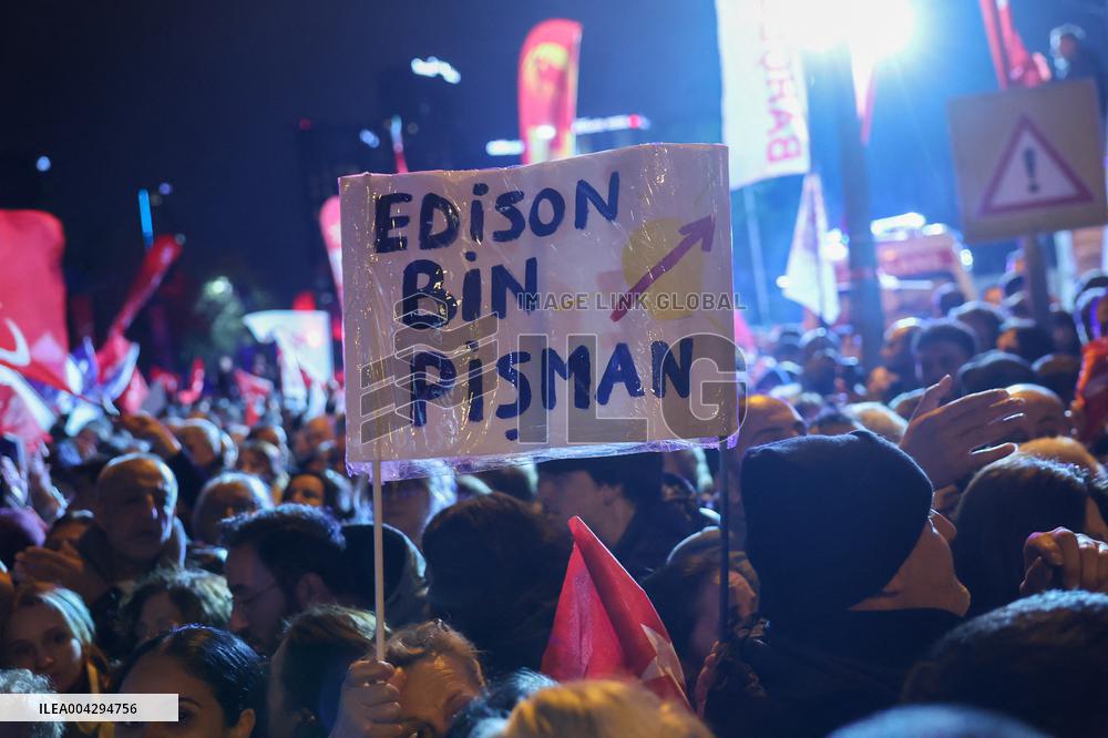 Protest Rallies Continue After Istanbul Mayors Arrest - Istanbul