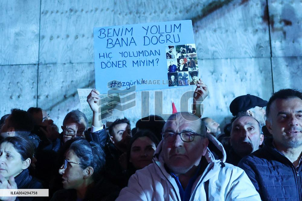 Protest Rallies Continue After Istanbul Mayors Arrest - Istanbul