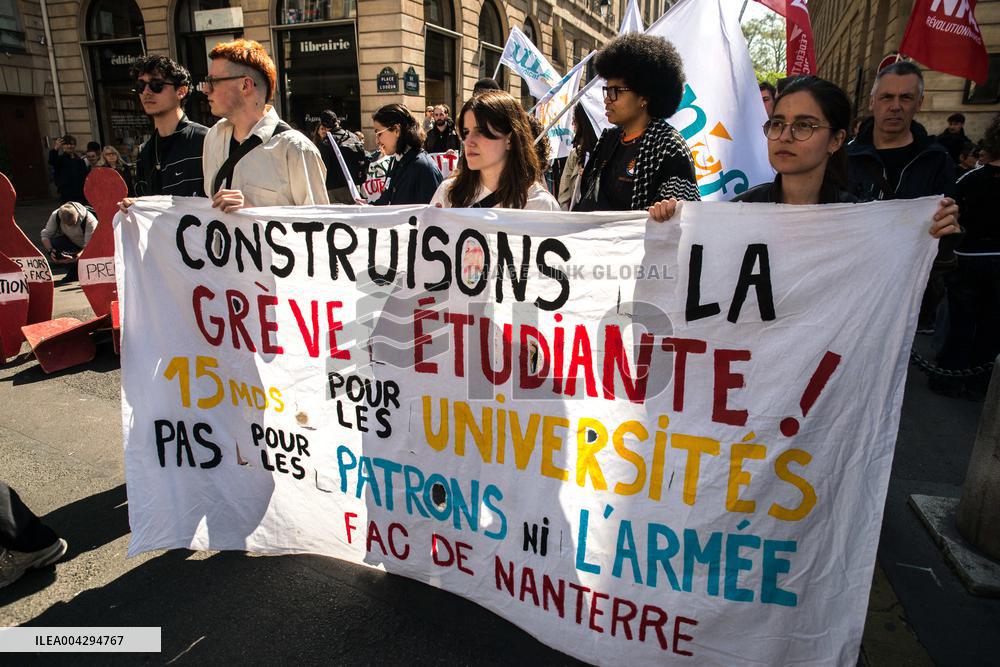Cultural Workers Rally And Strike - Paris