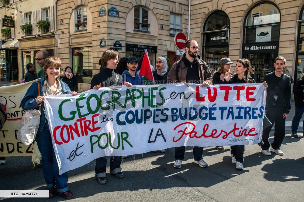 Cultural Workers Rally And Strike - Paris