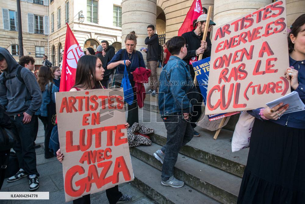 Cultural Workers Rally And Strike - Paris
