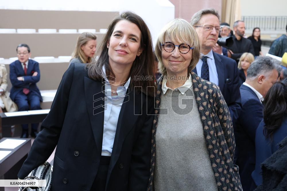 Charlotte Casiraghi Attends The Paris Book Fair - France