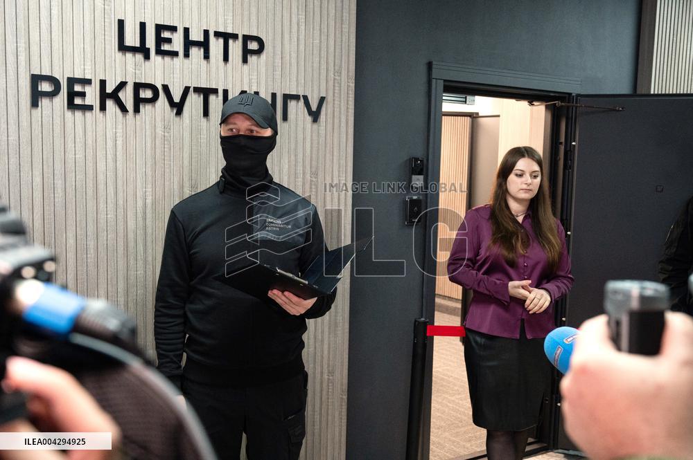 Inauguration of Ukraines Intelligence Recruitment Centre