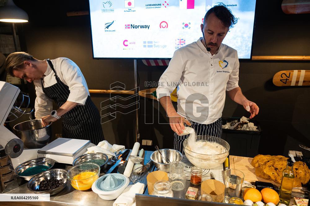 Easter cake masterclass held in Kyiv