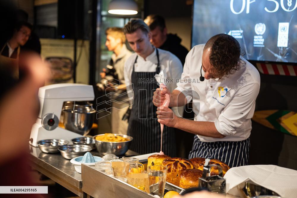 Easter cake masterclass held in Kyiv