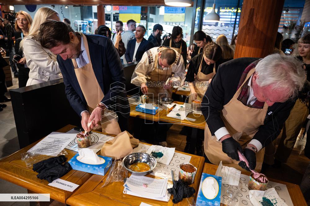 Easter cake masterclass held in Kyiv