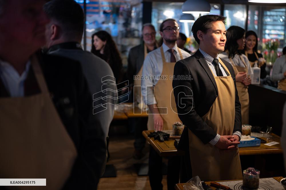 Easter cake masterclass held in Kyiv