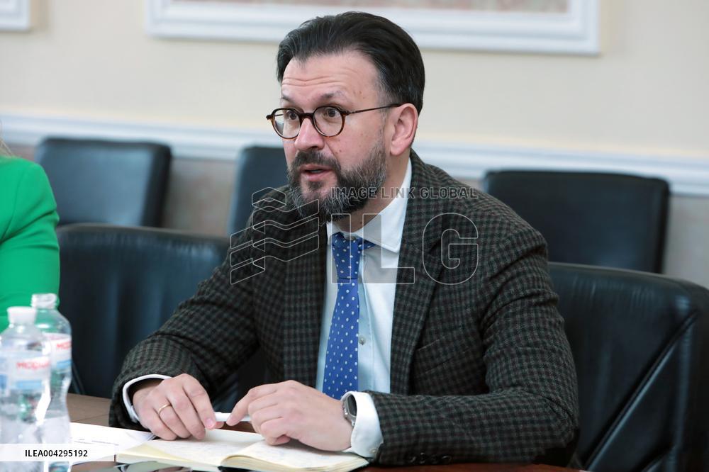 Andrii Nadzhos and Anastasiia Bondar meet with Commissioner for Culture at German Foreign Ministry