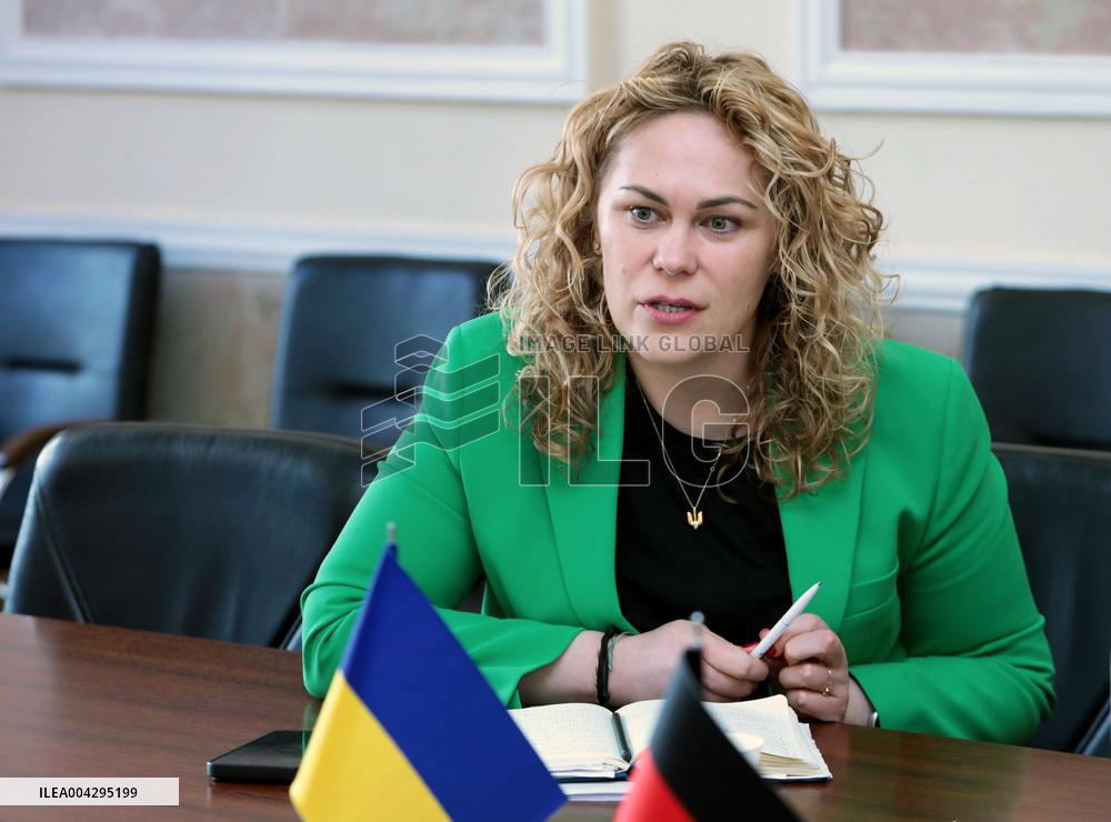 Andrii Nadzhos and Anastasiia Bondar meet with Commissioner for Culture at German Foreign Ministry