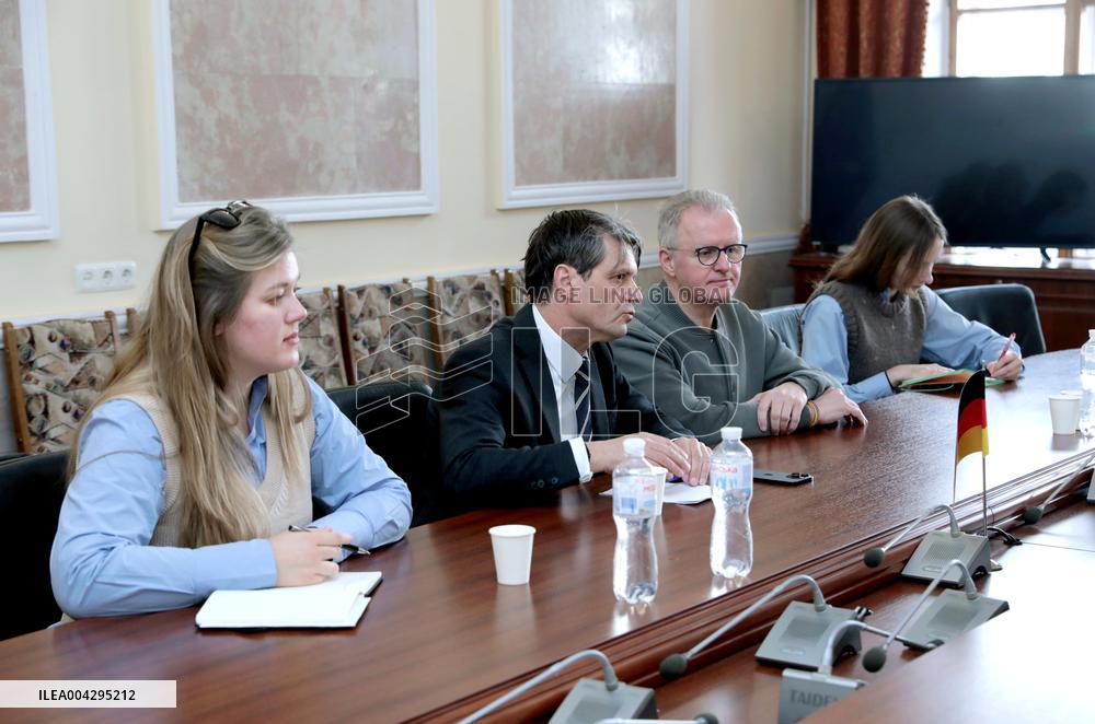 Andrii Nadzhos and Anastasiia Bondar meet with Commissioner for Culture at German Foreign Ministry
