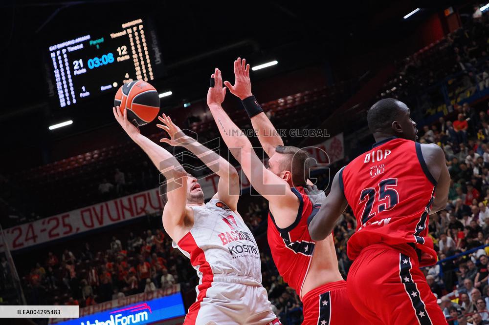 BASKET - Euroleague - EA7 Emporio Armani Milano vs Baskonia Vitoria-Gasteiz