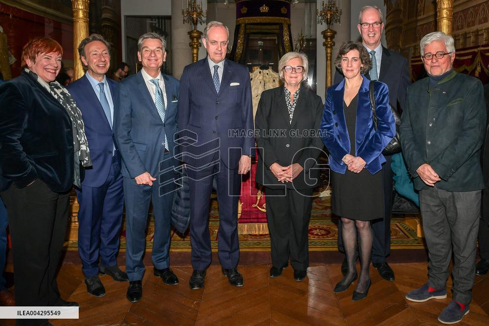 Count of Paris Jean of Orleans at Le Dernier Sacre exhibition in Paris - FA