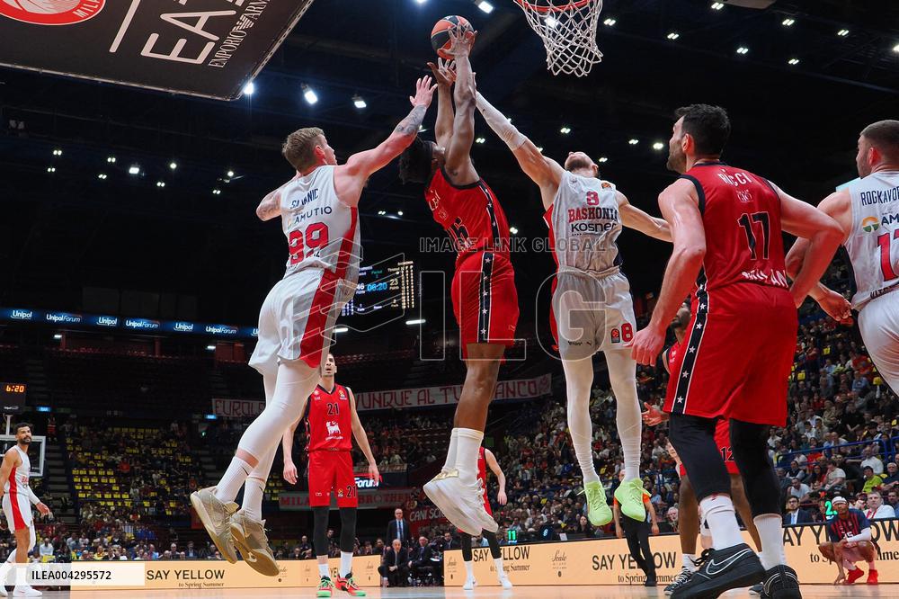 BASKET - Euroleague - EA7 Emporio Armani Milano vs Baskonia Vitoria-Gasteiz