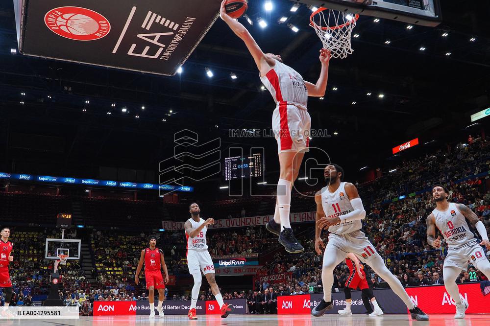 BASKET - Euroleague - EA7 Emporio Armani Milano vs Baskonia Vitoria-Gasteiz